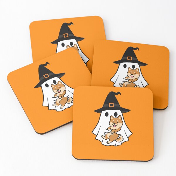Item preview, Shiba Inu Halloween Ghost Witch Hat Mom Dad Kids designed and sold by FurryHavenPH.