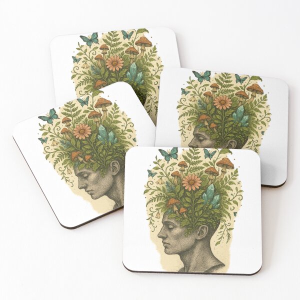 Item preview, Botanical Mind - Let Nature Bloom designed and sold by Spores & Spells.