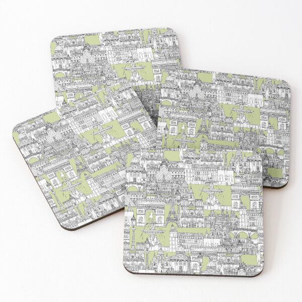 Artikelvorschau, Paris Toile Eau de Nil entworfen und verkauft von scrummy.