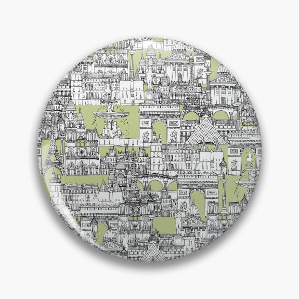 Artikelvorschau, Paris Toile Eau de Nil entworfen und verkauft von scrummy.