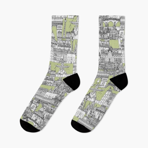 Item preview, Paris toile eau de nil designed and sold by scrummy.