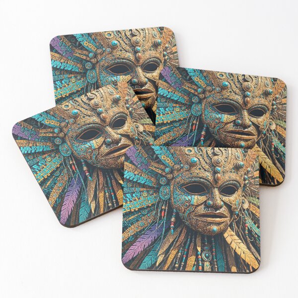 Item preview, Shamanic ritual mask designed and sold by Tropicalpizza.