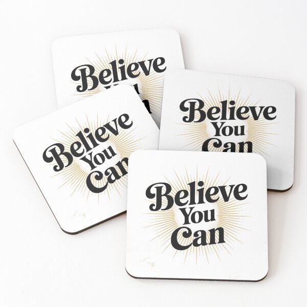 Item preview, Believe You Can – Sunrise Inspiration Quote Design designed and sold by ArtByYunus.