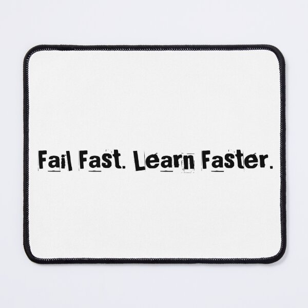 Item preview, Fail Fast. Learn Faster. designed and sold by Ninjacatoff.