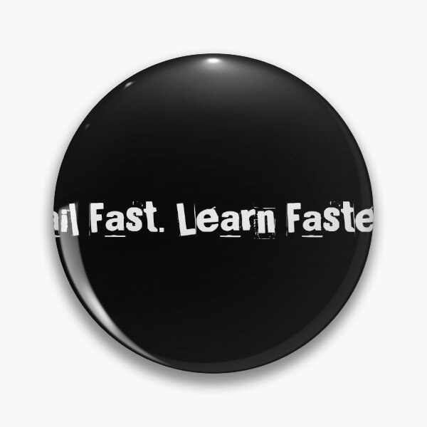 Item preview, Fail Fast. Learn Faster. designed and sold by Ninjacatoff.