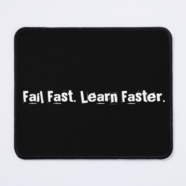 Item preview, Fail Fast. Learn Faster. designed and sold by Ninjacatoff.