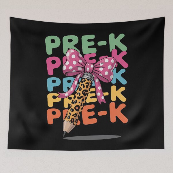 Item preview, Pre K Girls Teacher Kindergarten Pre K Back to School designed and sold by CookWorldLaughs.