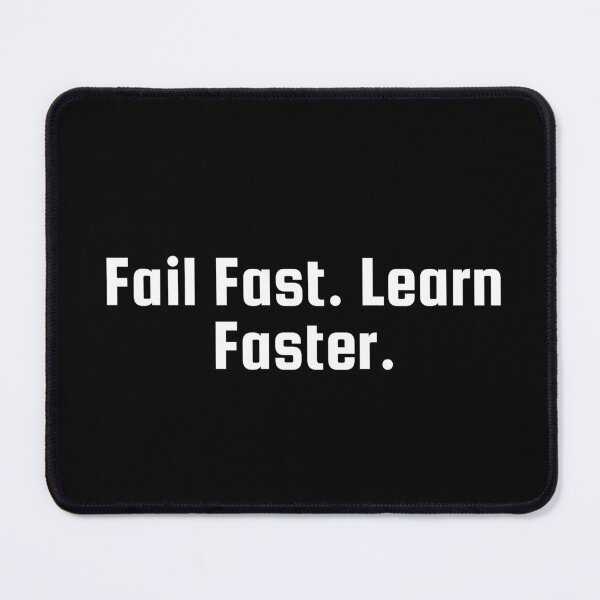 Item preview, Fail Fast. Learn Faster. designed and sold by Ninjacatoff.