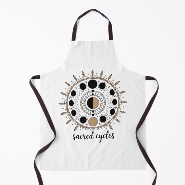 Item preview, Sacred Cycles – Boho Lunar Phases Mandala Art designed and sold by ArtByYunus.