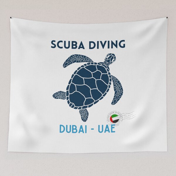 Item preview, Scuba Diving in Dubai - UAE designed and sold by FlyingTreg.