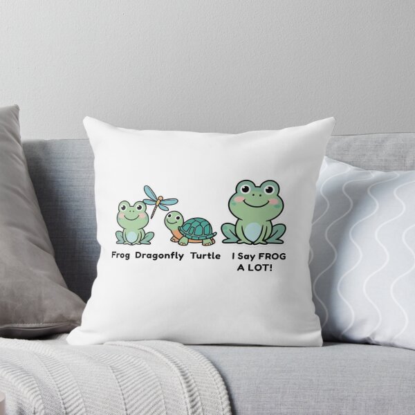 Artikelvorschau, Frosch Libelle Schildkröte - Ich sage oft FROSCH entworfen und verkauft von LewpyG.