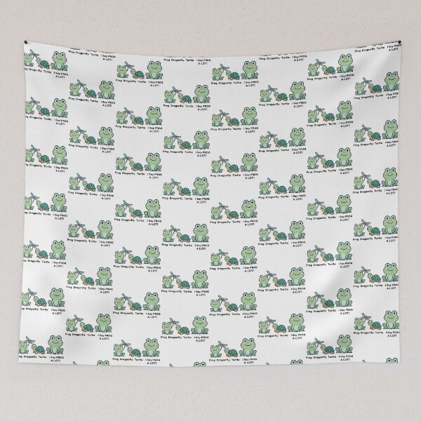 Item preview, Frog Dragonfly Turtle - I say FROG A Lot designed and sold by LewpyG.
