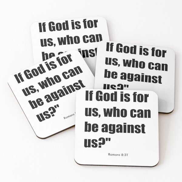 Item preview, If God Is for Us, Who Can Be Against Us?-Romans 8:31 (Streetwear Faith Design) designed and sold by MilkaMillyBoo.