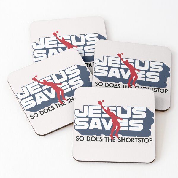 Item preview, Jesus Saves, So Does The Shortstop designed and sold by GiggleGooods.