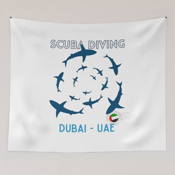 Item preview, Scuba Diving in Dubai - UAE designed and sold by FlyingTreg.