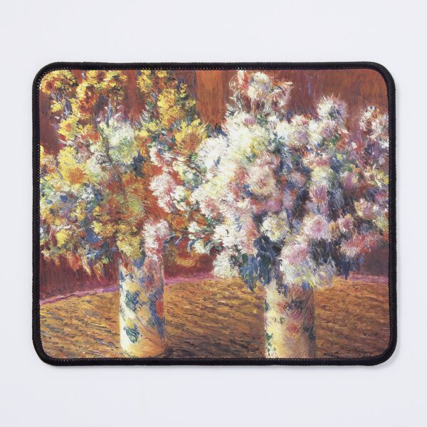 Item preview, Two Vases with Chrysanthems 1888 by Claude Monet designed and sold by GabyddAlessandr.