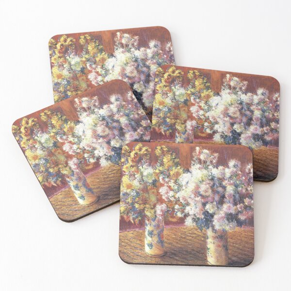 Artikelvorschau, Zwei Vasen mit Chrysanthemen 1888 von Claude Monet entworfen und verkauft von GabyddAlessandr.