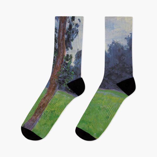 Item preview, Two Trees in a Meadow   1886 by Claude Monet designed and sold by GabyddAlessandr.