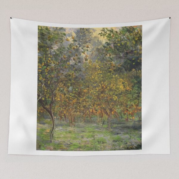 Item preview, Under the Lemon Trees   1884 by Claude Monet designed and sold by GabyddAlessandr.