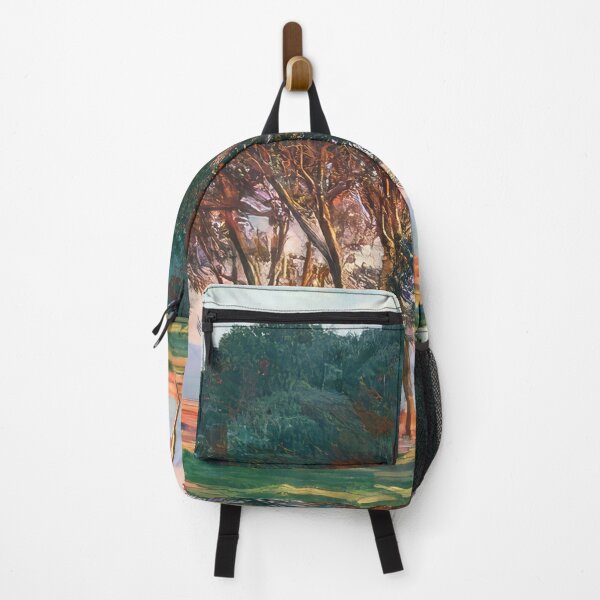 Item preview, Under the Pine Trees at the End of the Day 1888 by Claude Monet designed and sold by GabyddAlessandr.