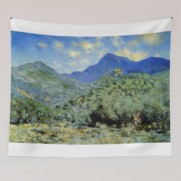 Item preview, Valley Bouna near Bordighera   1884 by Claude Monet designed and sold by GabyddAlessandr.