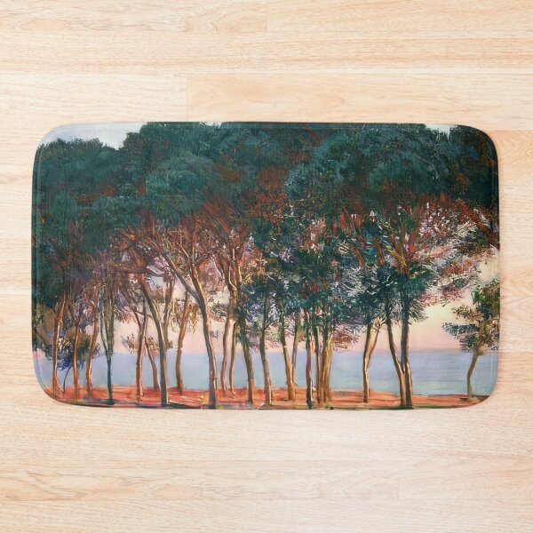 Item preview, Under the Pine Trees at the End of the Day   1888 by Claude Monet designed and sold by GabyddAlessandr.