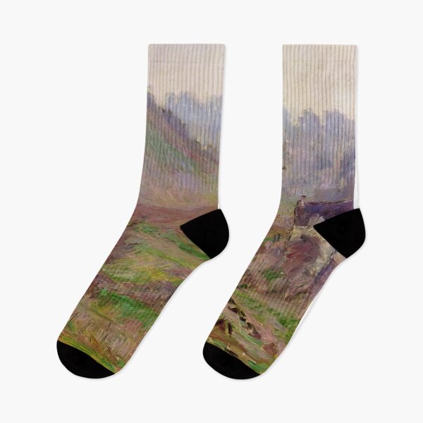 Item preview, Valley of Falaise   1885 by Claude Monet designed and sold by GabyddAlessandr.