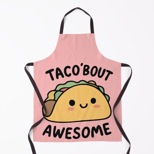 Item preview, Cute Taco Pun - Taco 'Bout Awesome Funny Design designed and sold by graphicnew.