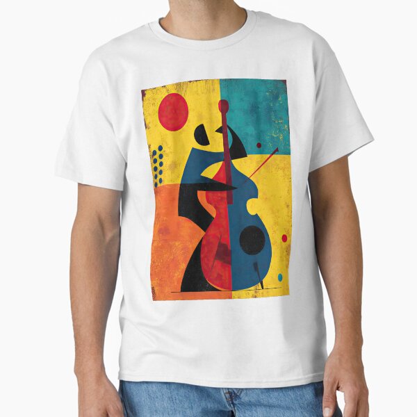 Item preview, Syncopated Shapes in a Retro Jazz Collage designed and sold by Peter's Big Shop.