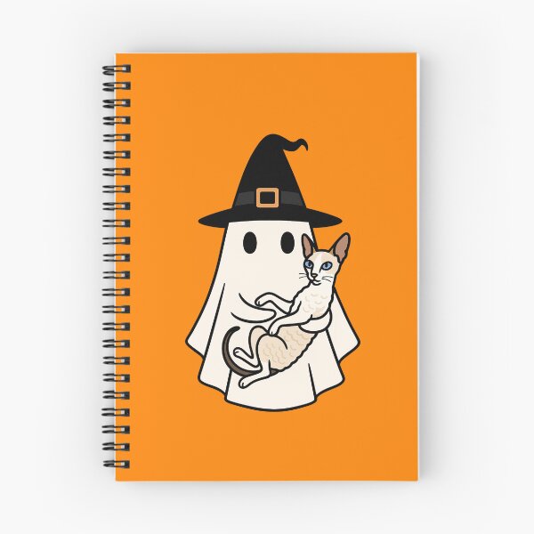 Item preview, Cornish Rex Cat Halloween Ghost Witch Hat Mom Dad Kids designed and sold by FurryHavenPH.