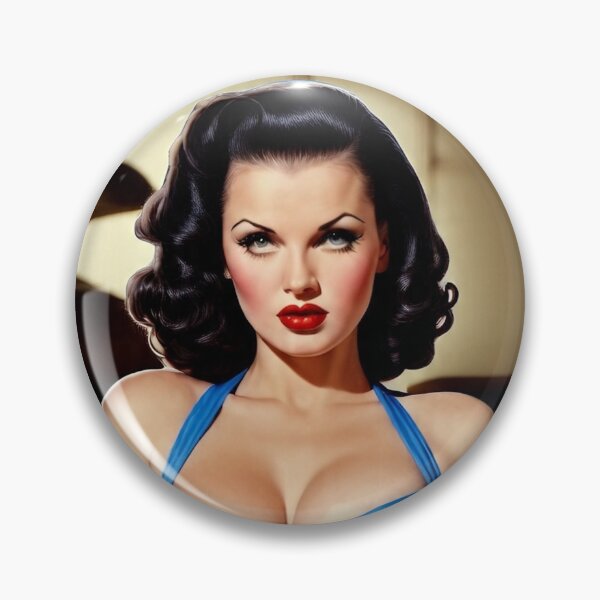 Item preview, Sexy 1940s Vintage Brunette Pin Up designed and sold by MissSaylor.