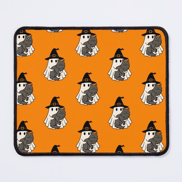 Artikelvorschau, Nebelung Katze Halloween Geist Hexe Hut Mama Papa Kinder entworfen und verkauft von FurryHavenPH.