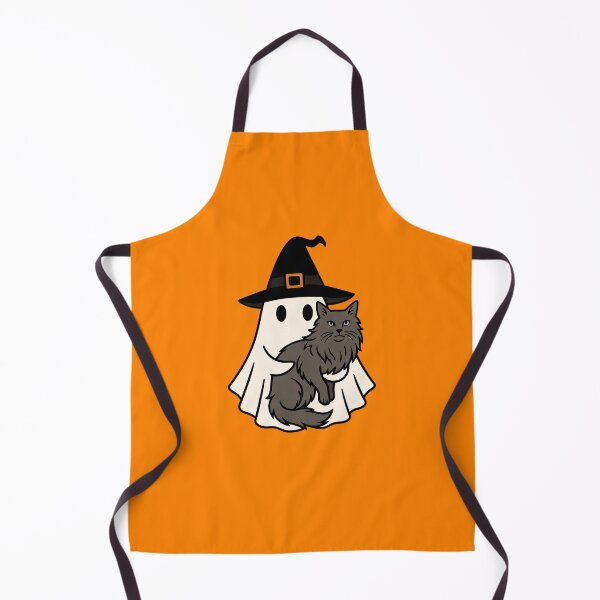 Artikelvorschau, Nebelung Katze Halloween Geist Hexe Hut Mama Papa Kinder entworfen und verkauft von FurryHavenPH.