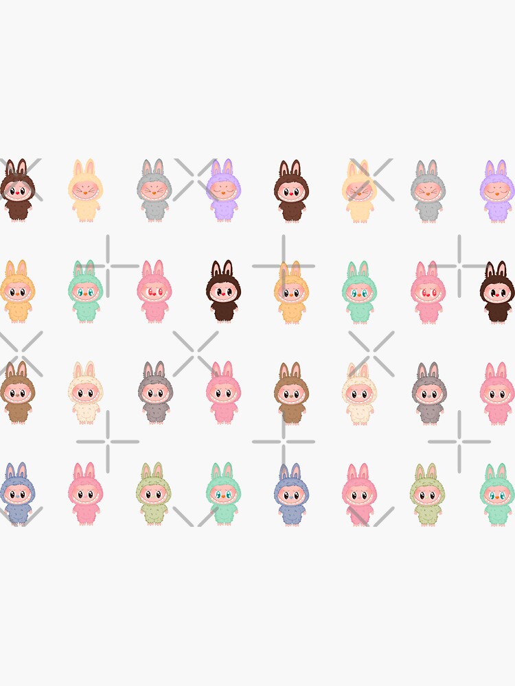 Micro Mini Labubu Sticker Bundle V2 Sticker