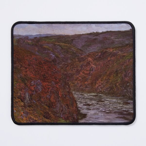 Item preview, Valley of the Creuse Grey Sky 1889 by Claude Monet designed and sold by GabyddAlessandr.