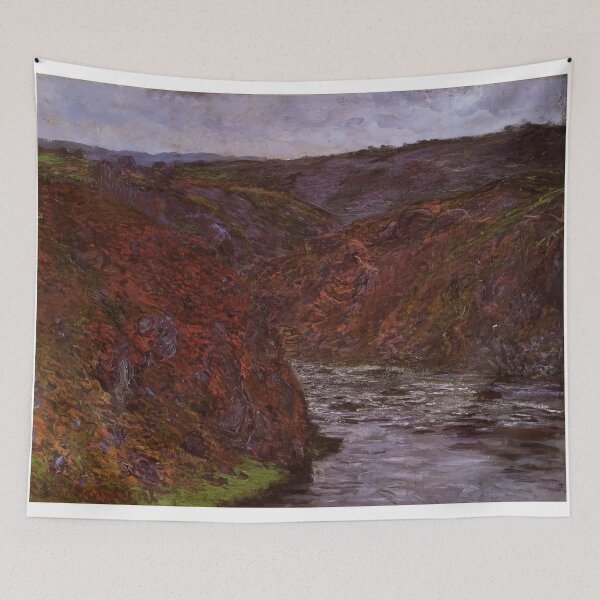 Item preview, Valley of the Creuse Grey Sky   1889 by Claude Monet designed and sold by GabyddAlessandr.