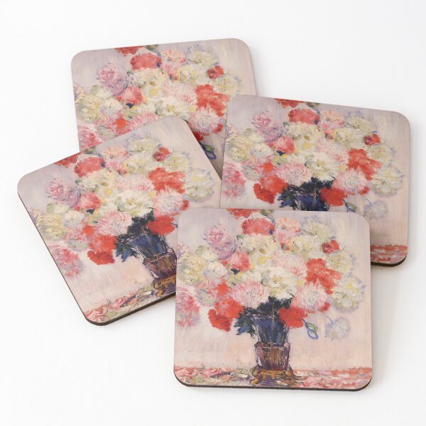 Item preview, Vase of Peonies   1882 by Claude Monet designed and sold by GabyddAlessandr.