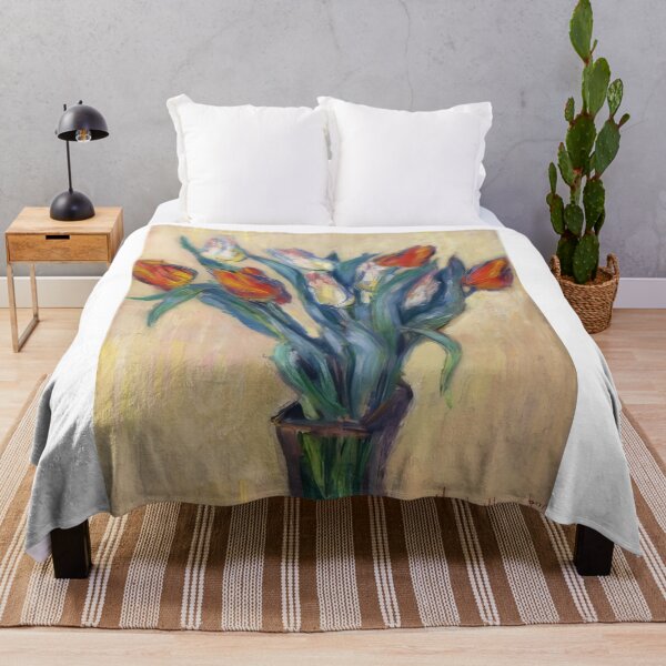 Item preview, Vase of Tulips 1885 by Claude Monet designed and sold by GabyddAlessandr.