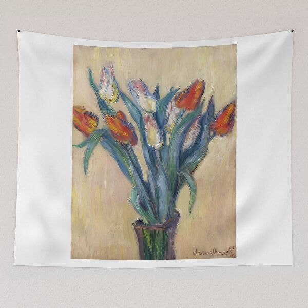 Item preview, Vase of Tulips   1885 by Claude Monet designed and sold by GabyddAlessandr.