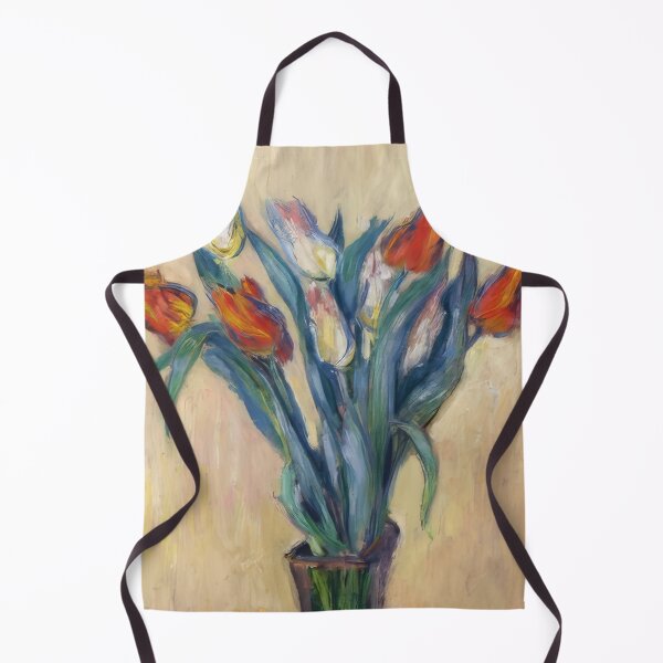 Item preview, Vase of Tulips 1885 by Claude Monet designed and sold by GabyddAlessandr.