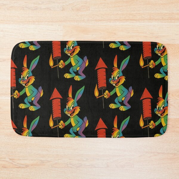 Item preview, Bunny with a firecracker designed and sold by 22nd Century Picasso.