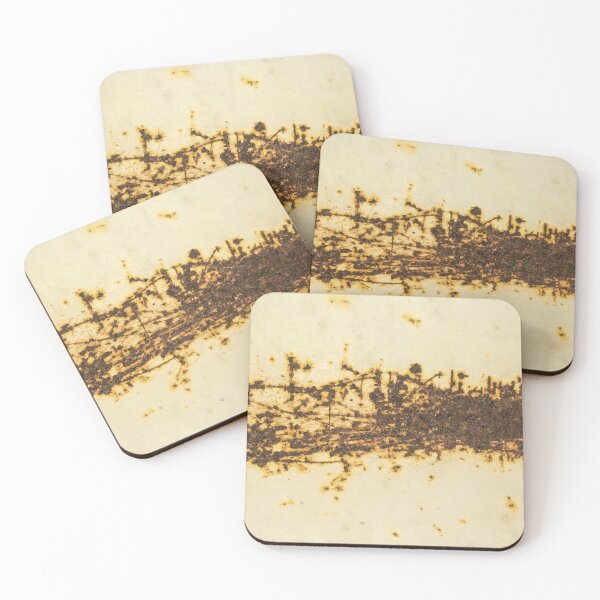 Item preview, rust texture on white metal 3 designed and sold by felipequeiroz.