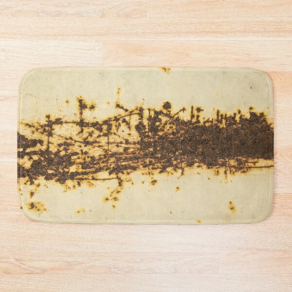 Item preview, rust texture on white metal 3 designed and sold by felipequeiroz.