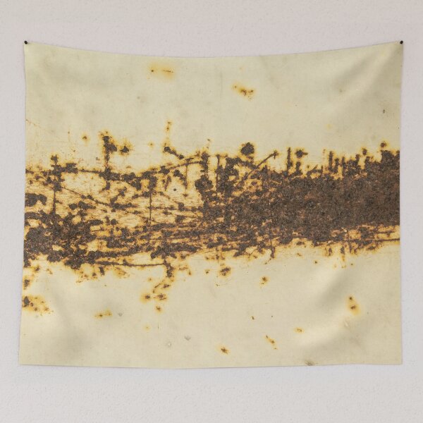 Item preview, rust texture on white metal 3 designed and sold by felipequeiroz.
