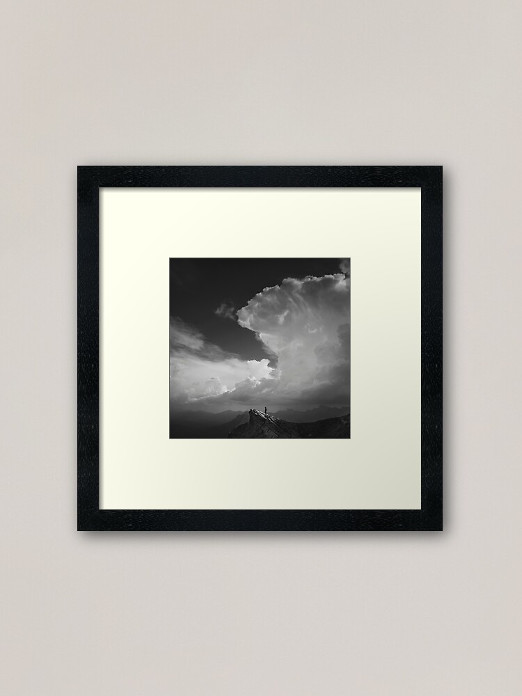 Alternate view of Alone Framed Art Print