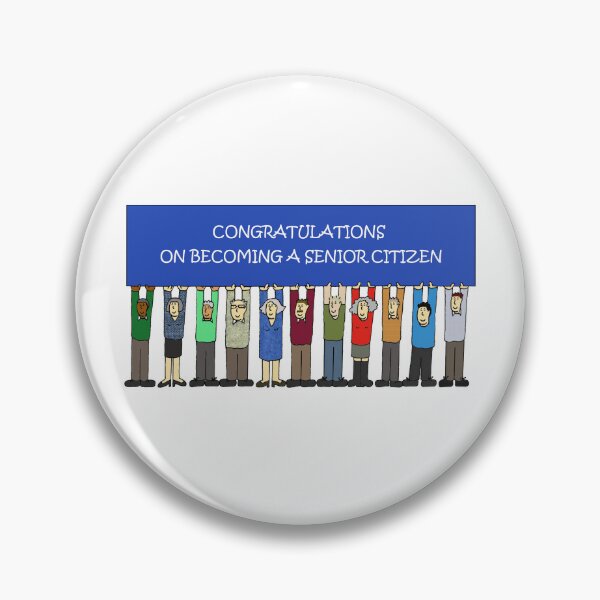 Item preview, Congratulations on Becoming a Senior Citizen designed and sold by KateTaylor.