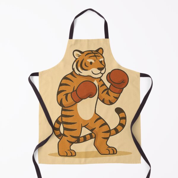 Item preview, Tiger with boxing gloves designed and sold by AnimaloDesigns.