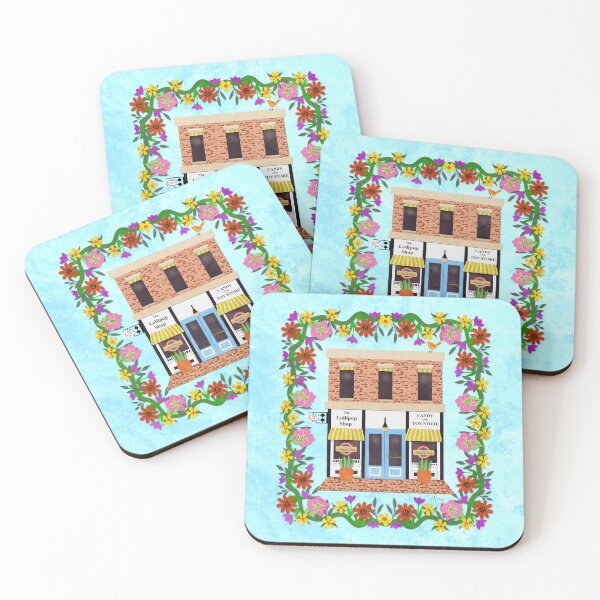 Item preview, Lollipop Shop Collage designed and sold by MarcyBrennanArt.
