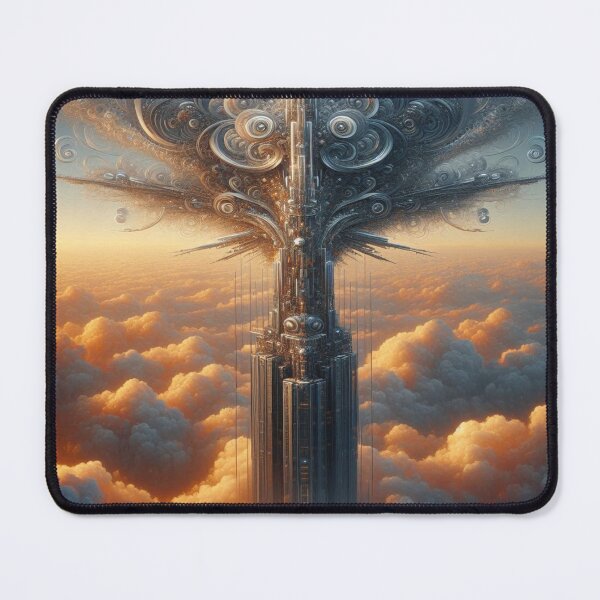 Artikelvorschau, Cloudmechanik Vision – Steampunkträume über the skyline entworfen und verkauft von FotoworldEdel.