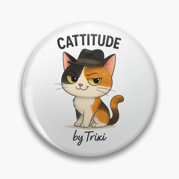 Artikelvorschau, Cattitude von Trixi entworfen und verkauft von TrixiDesigns.